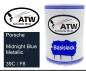 Preview: Porsche, Midnight Blue Metallic, 39C / F8: 500ml Lackdose, von ATW Autoteile West.